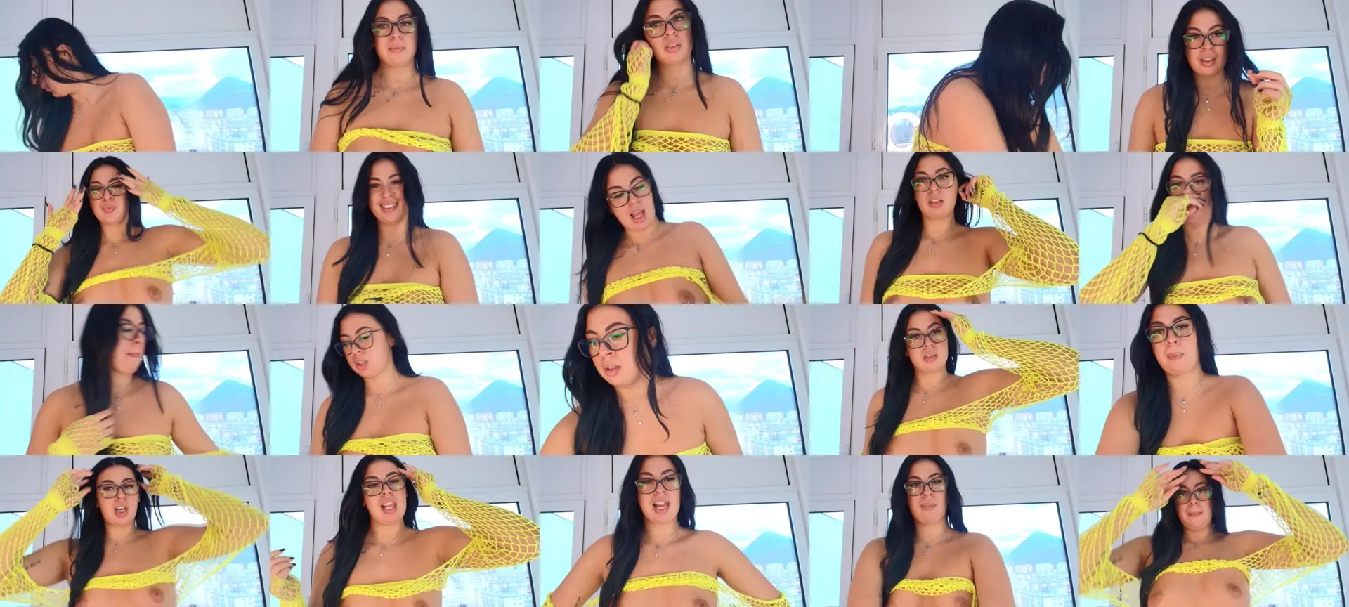 MissyScarlet photo contact sheet