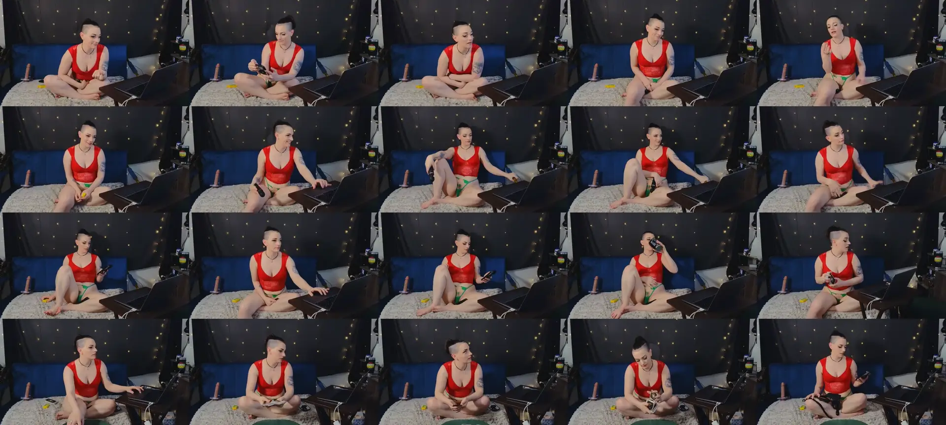 MistressQuynn photo contact sheet