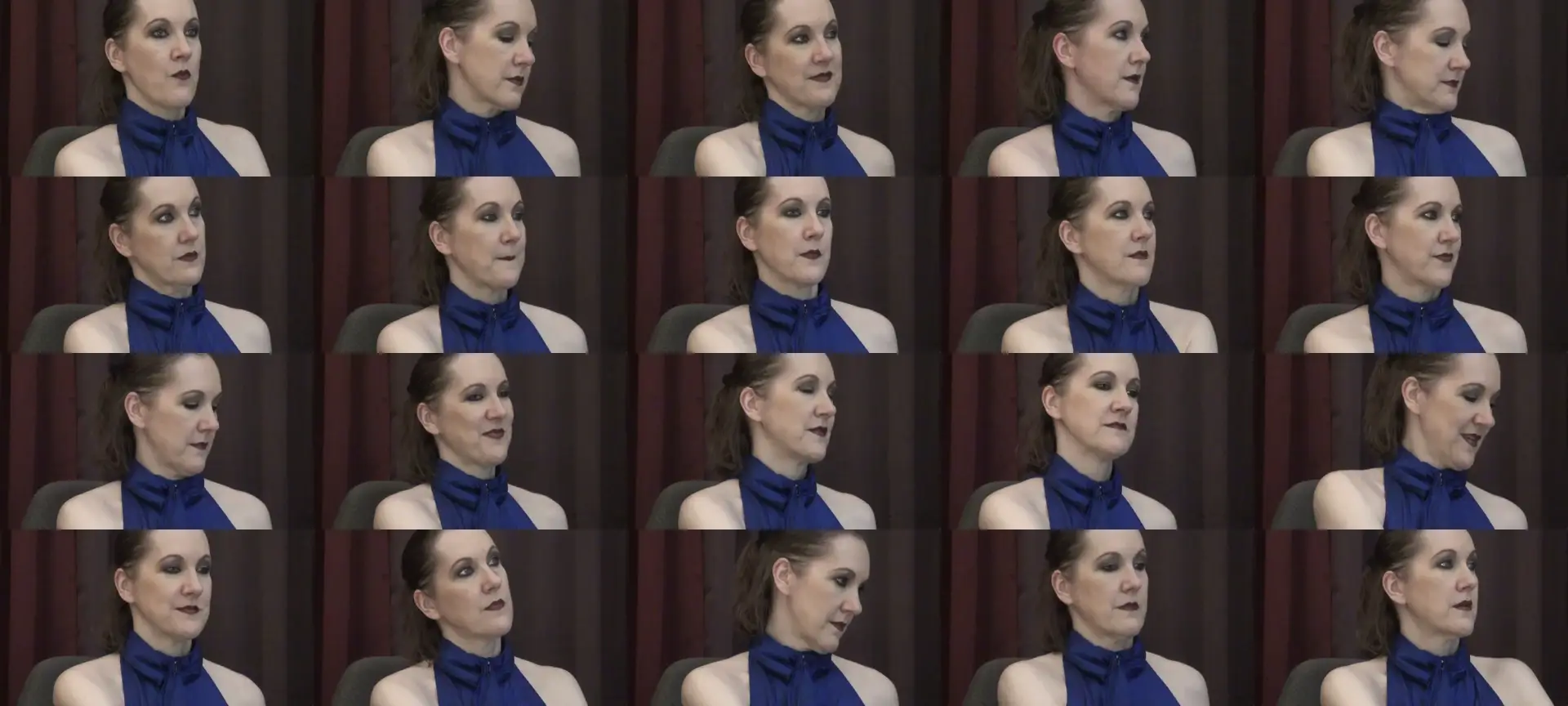 MistressVivian photo contact sheet