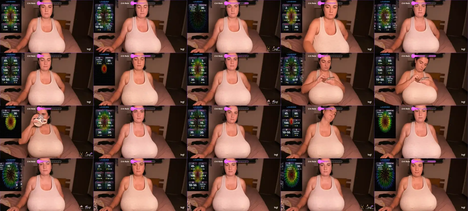 MyHornyVodka photo contact sheet