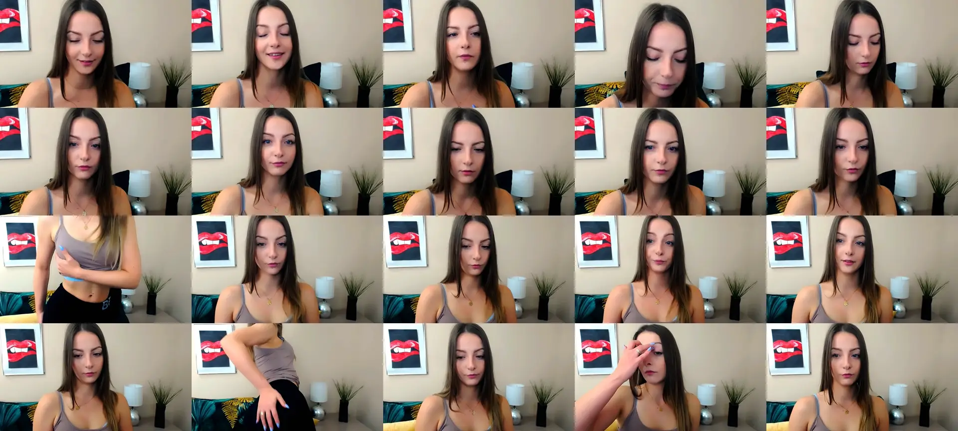 NatalieKiss photo contact sheet