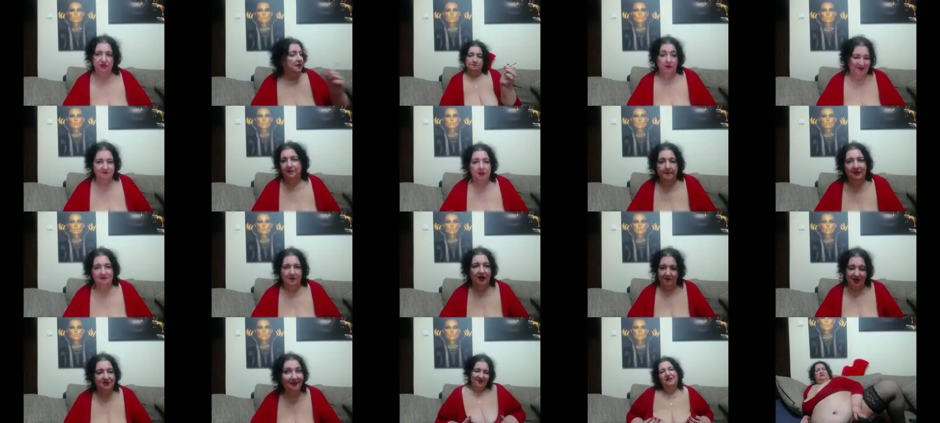 Naughtykorin photo contact sheet