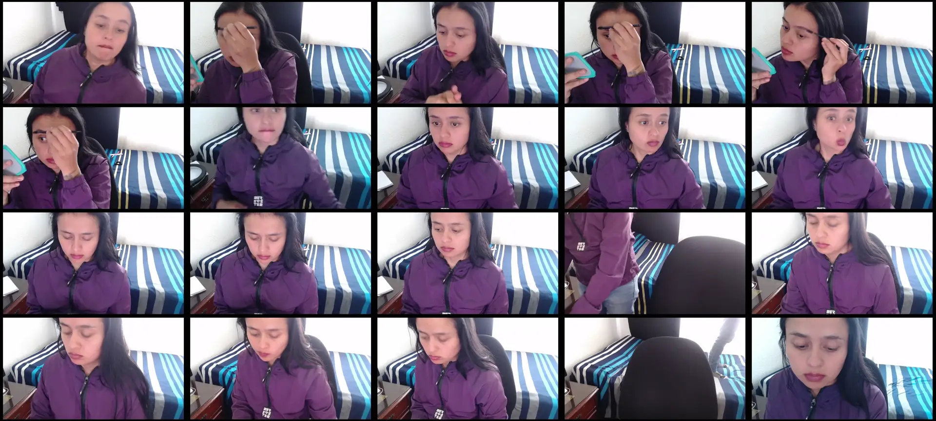 Negritatata photo contact sheet