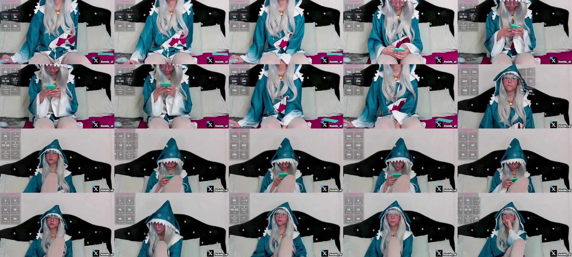 Noninha_ photo contact sheet