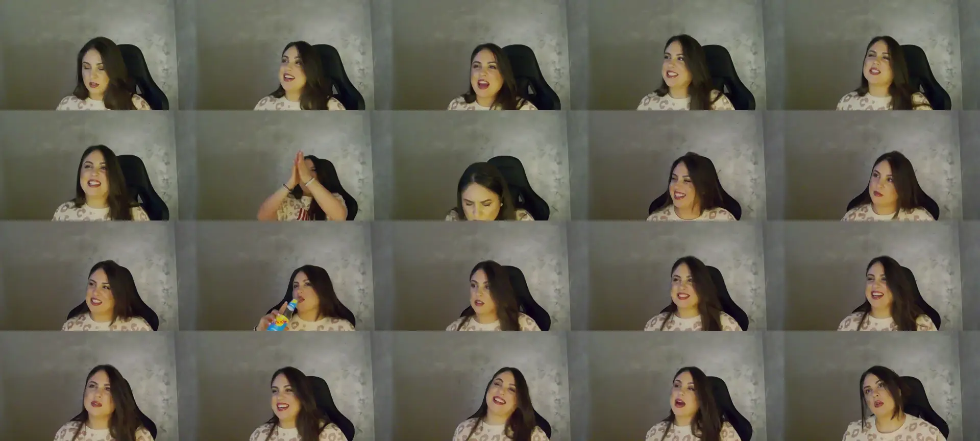 NotVanilla photo contact sheet