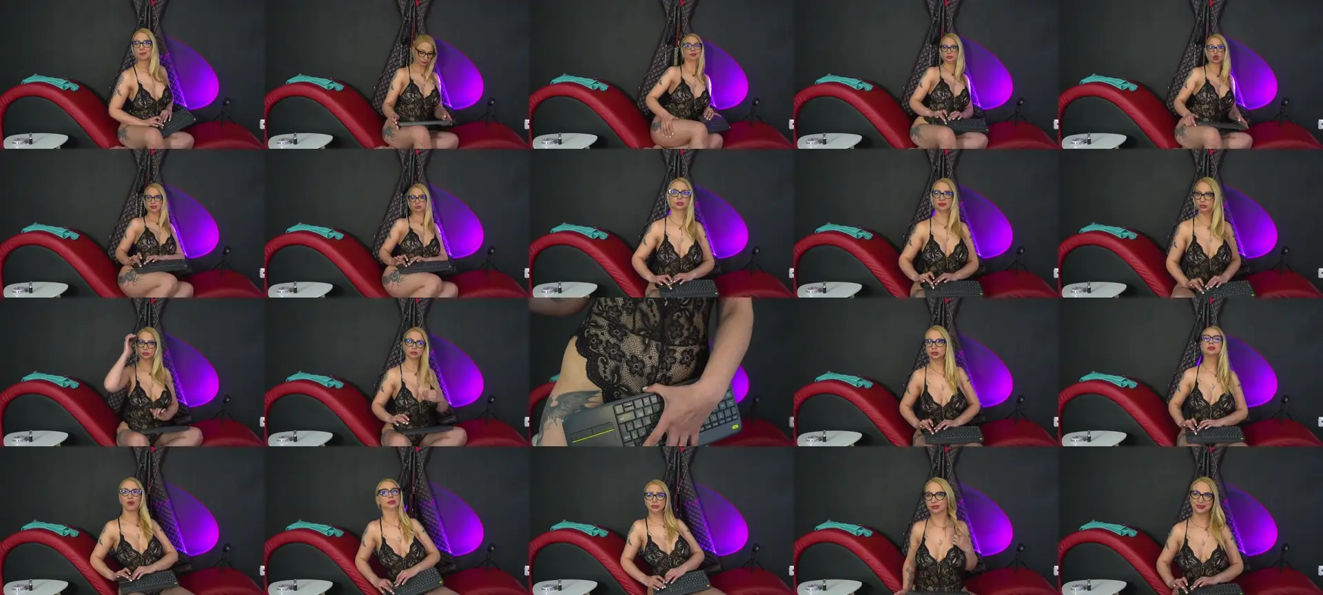 OlliviaSmith photo contact sheet