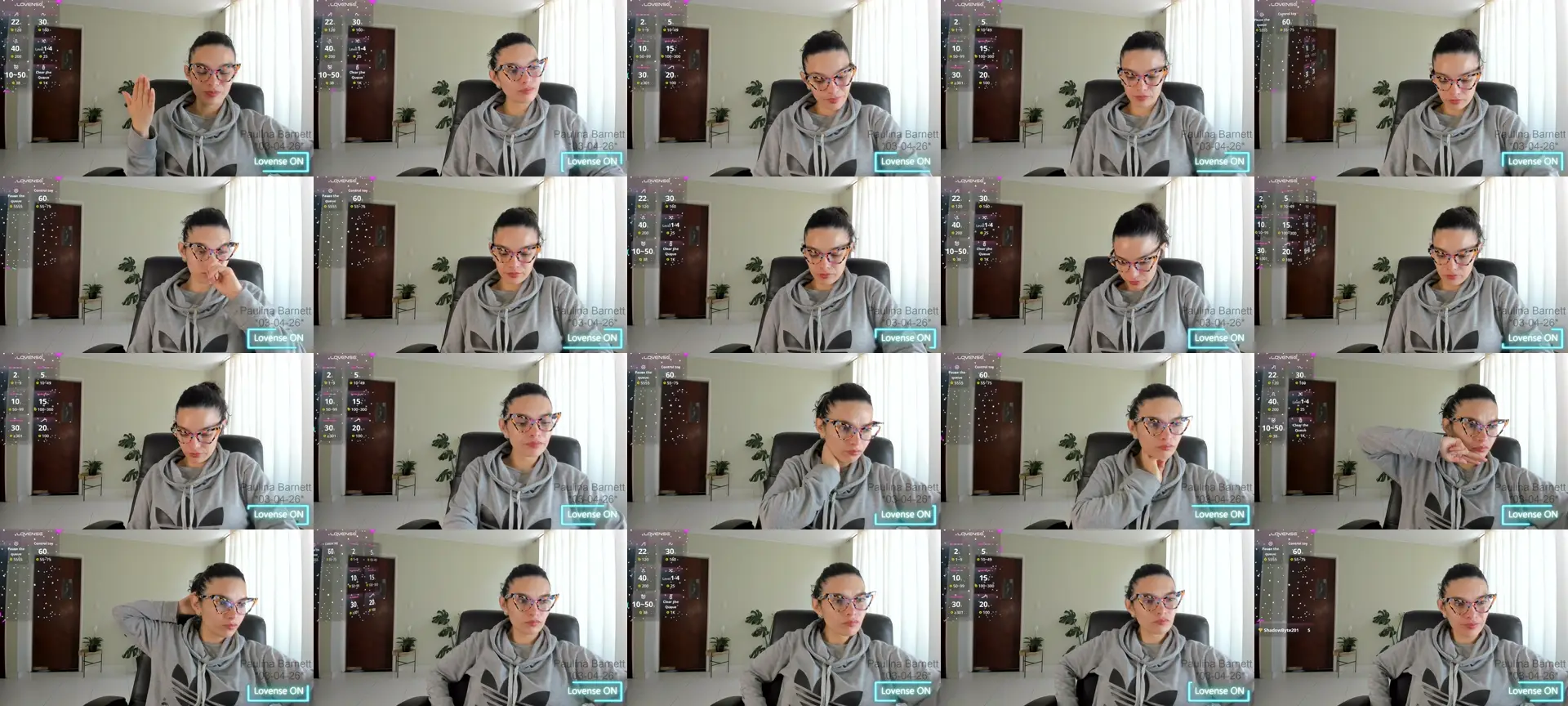 paulinab photo contact sheet