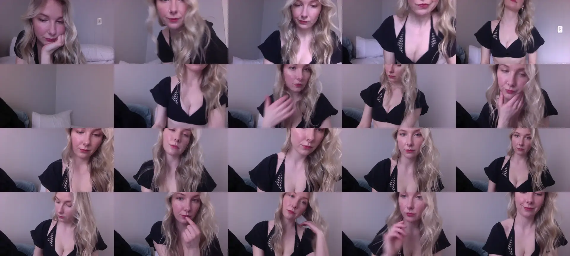 Peachyk33n photo contact sheet