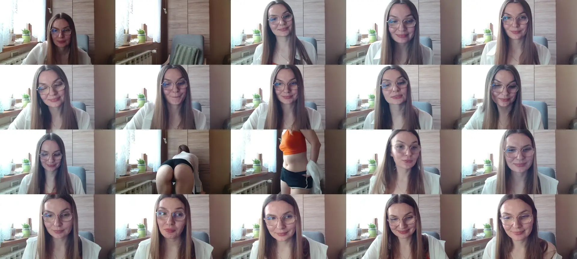 PERFECTelly photo contact sheet