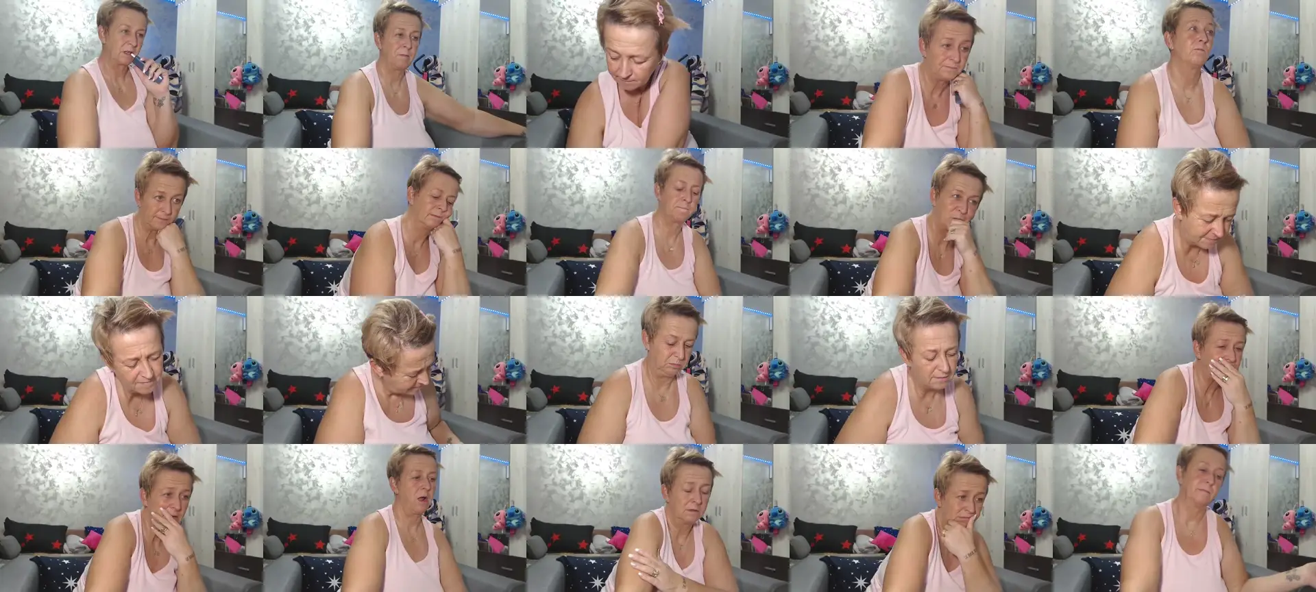 PinkLillyRose photo contact sheet