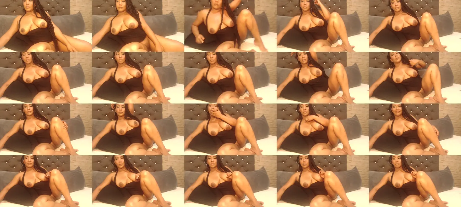 Prettyebanoxx photo contact sheet