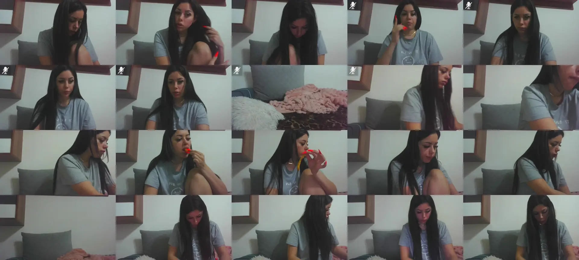 Prettymelania photo contact sheet