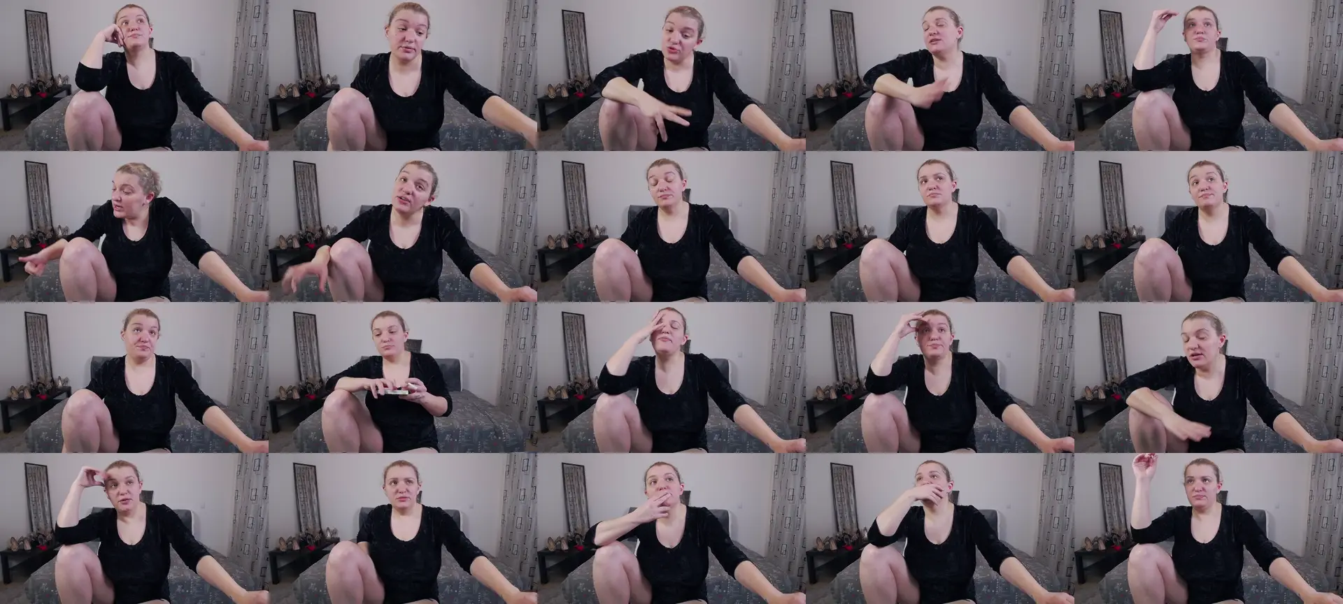 RachelGoldd photo contact sheet