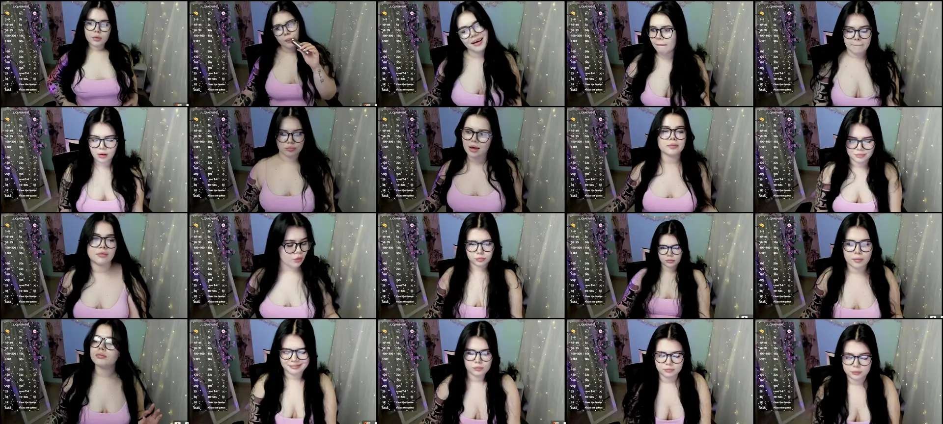 Renesmee photo contact sheet