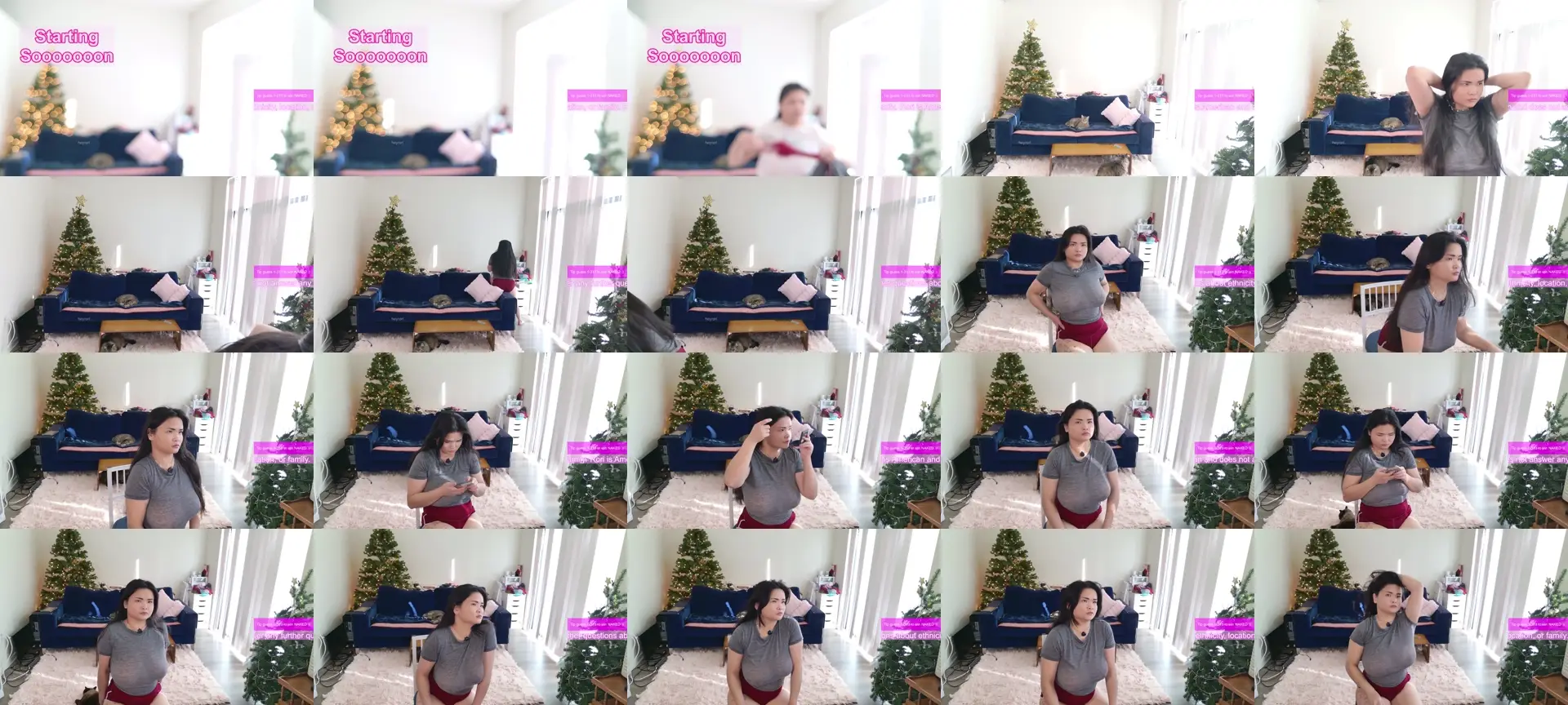 Roriverse photo contact sheet