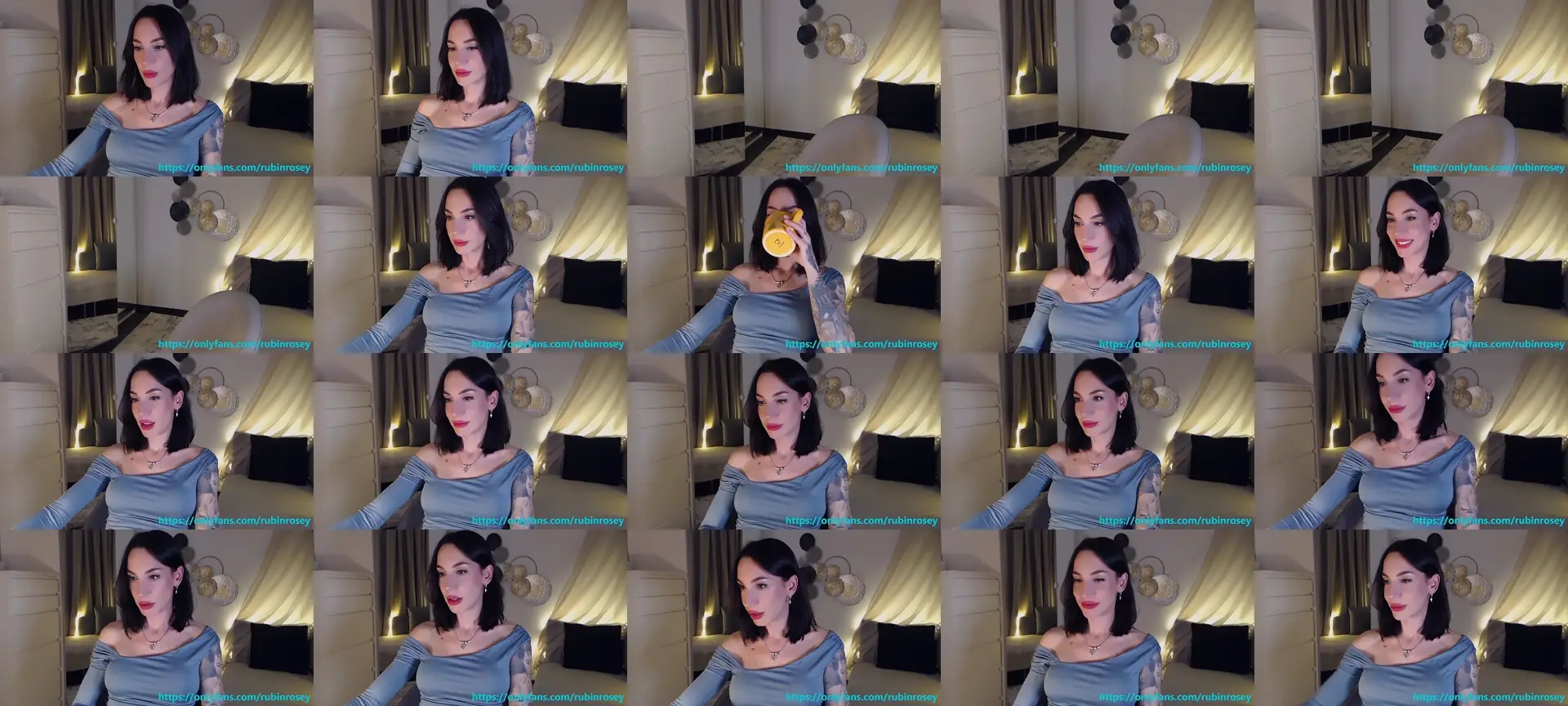 RubinRosey photo contact sheet