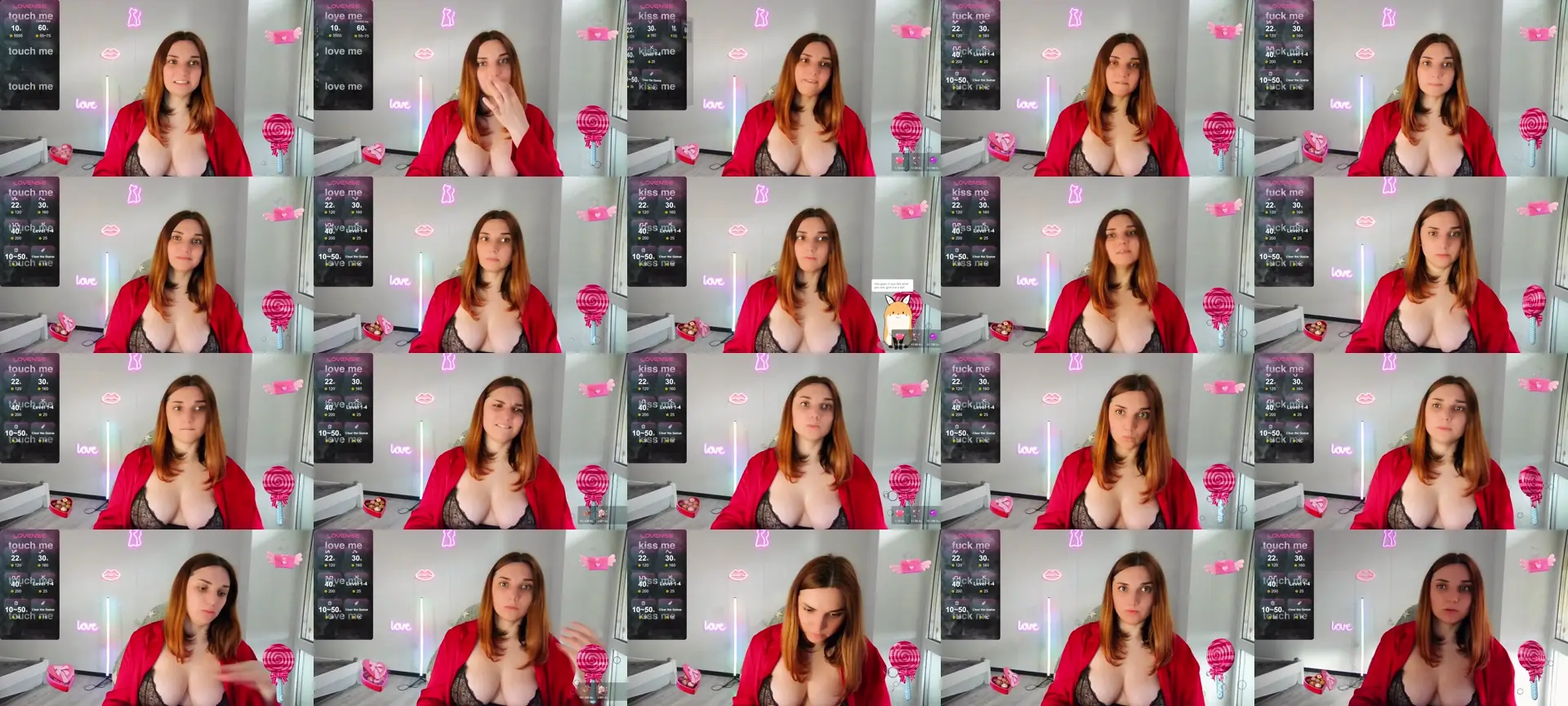 Rubygirl88 photo contact sheet