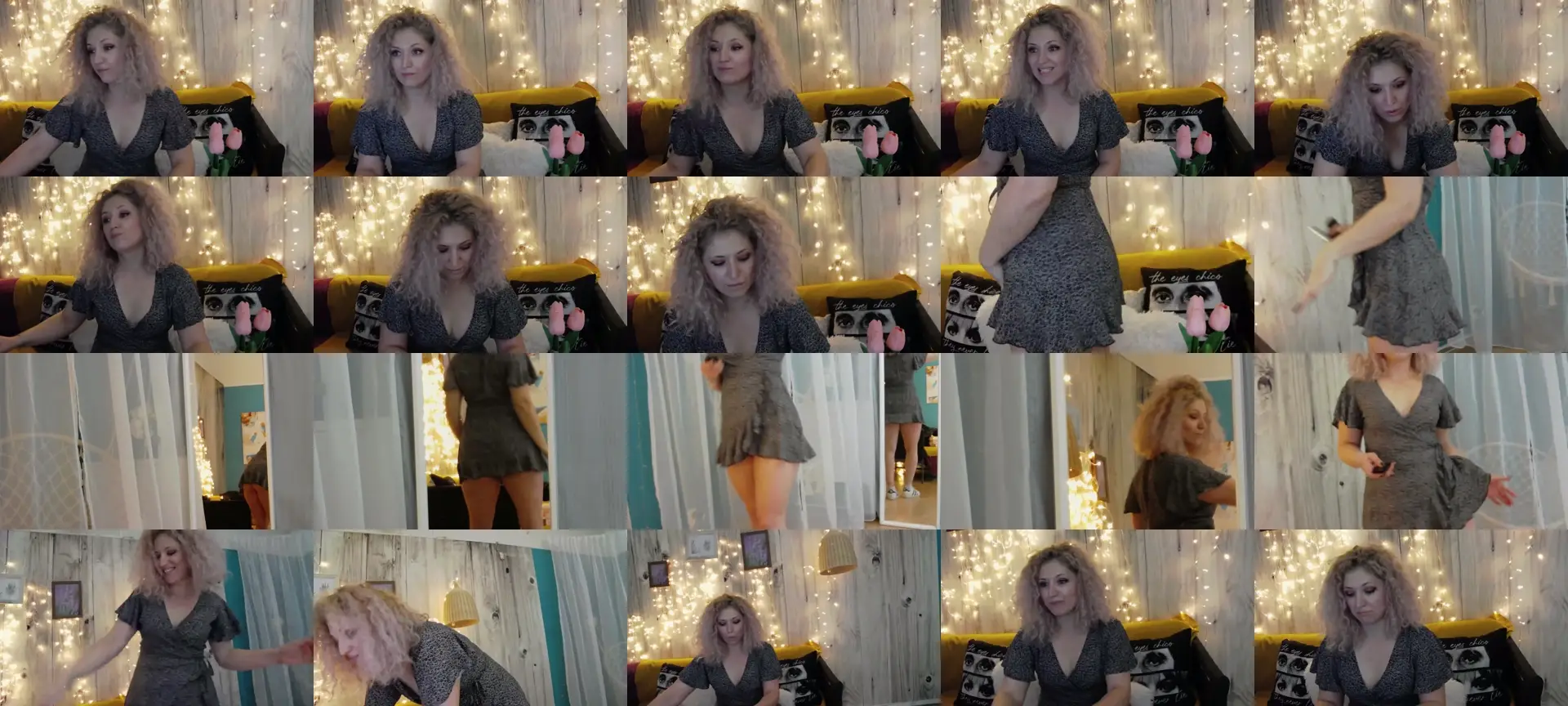SassyKate photo contact sheet
