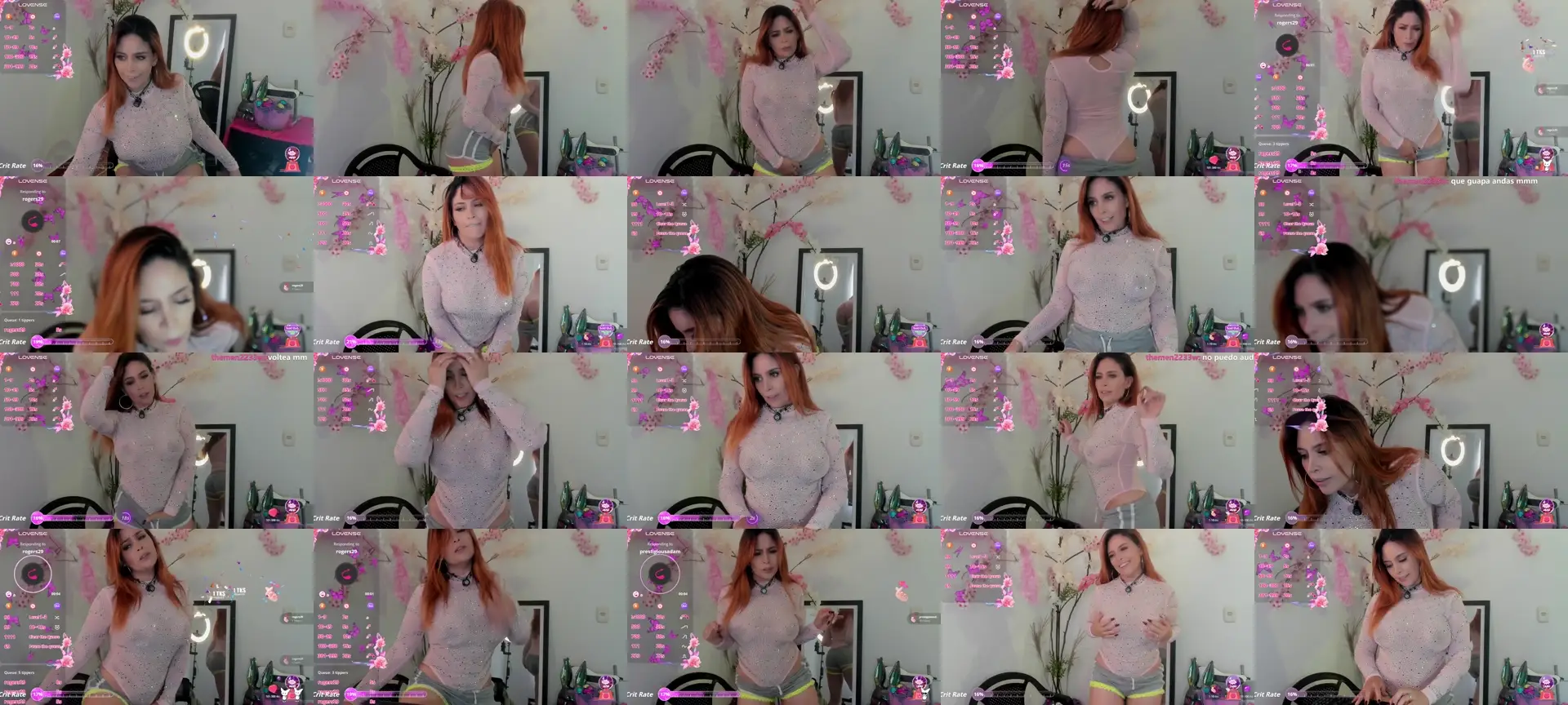 ScarletMuse photo contact sheet