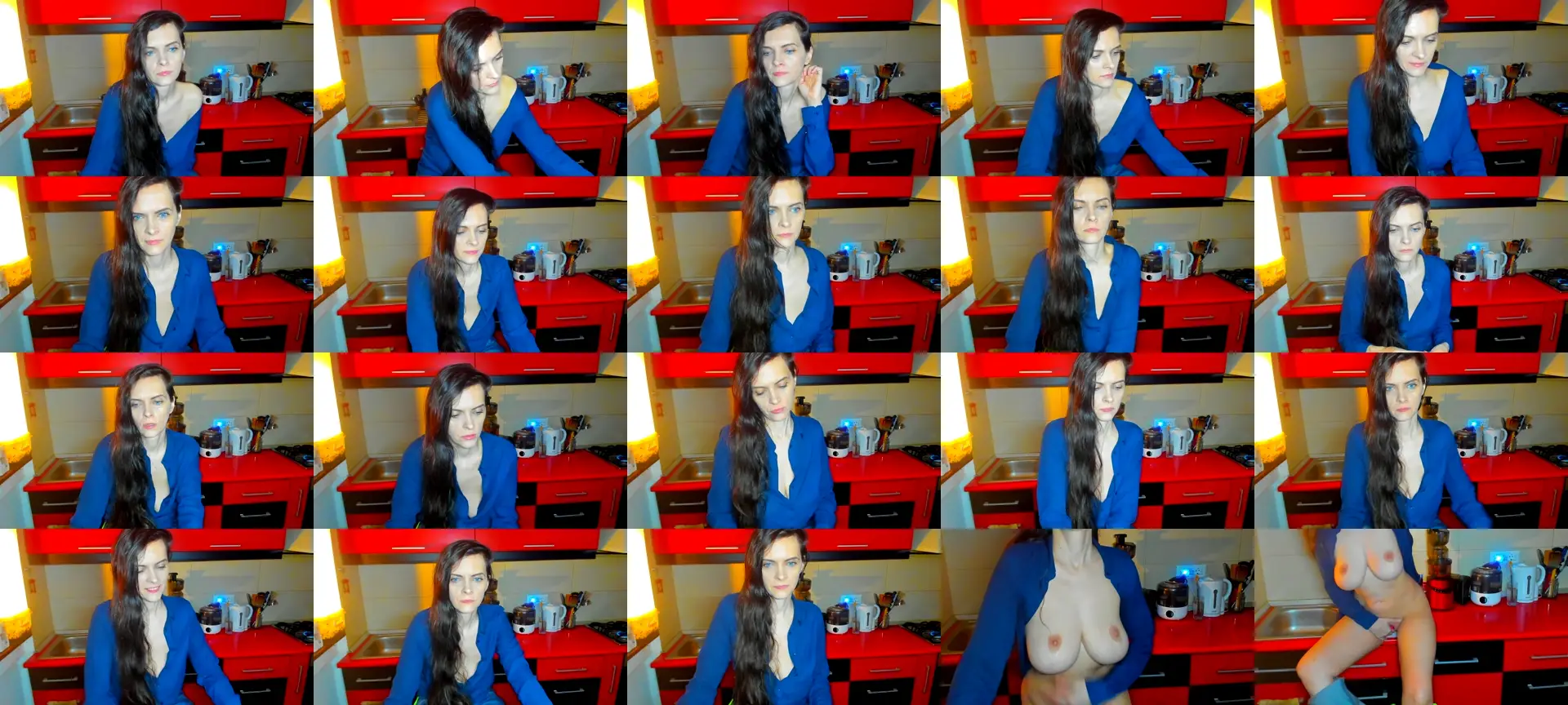 SexQueen1111 photo contact sheet