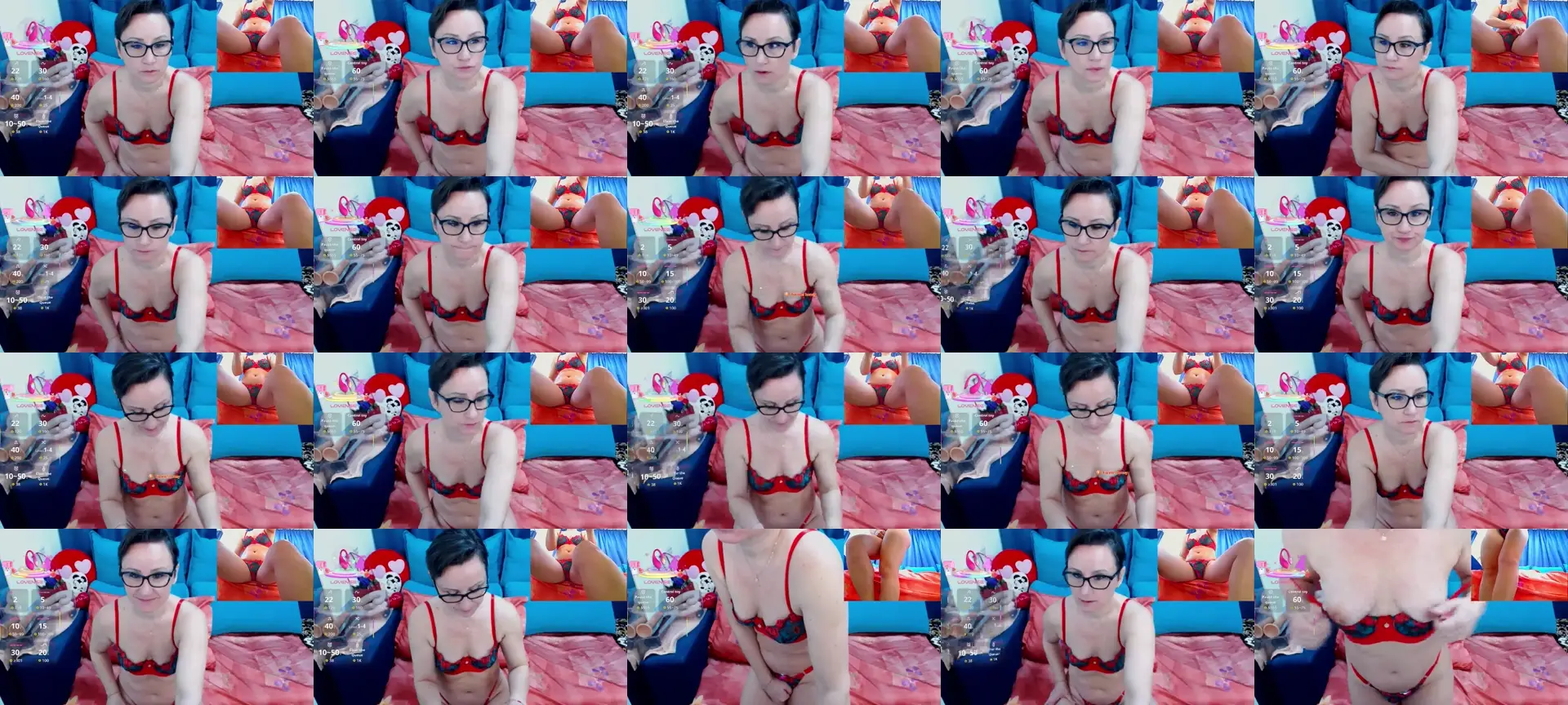 SexyNicolle29 photo contact sheet