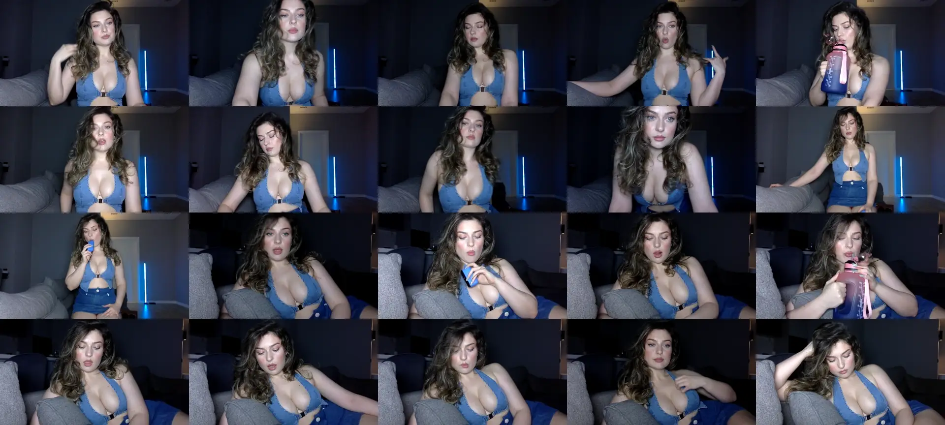 SindiMoon photo contact sheet