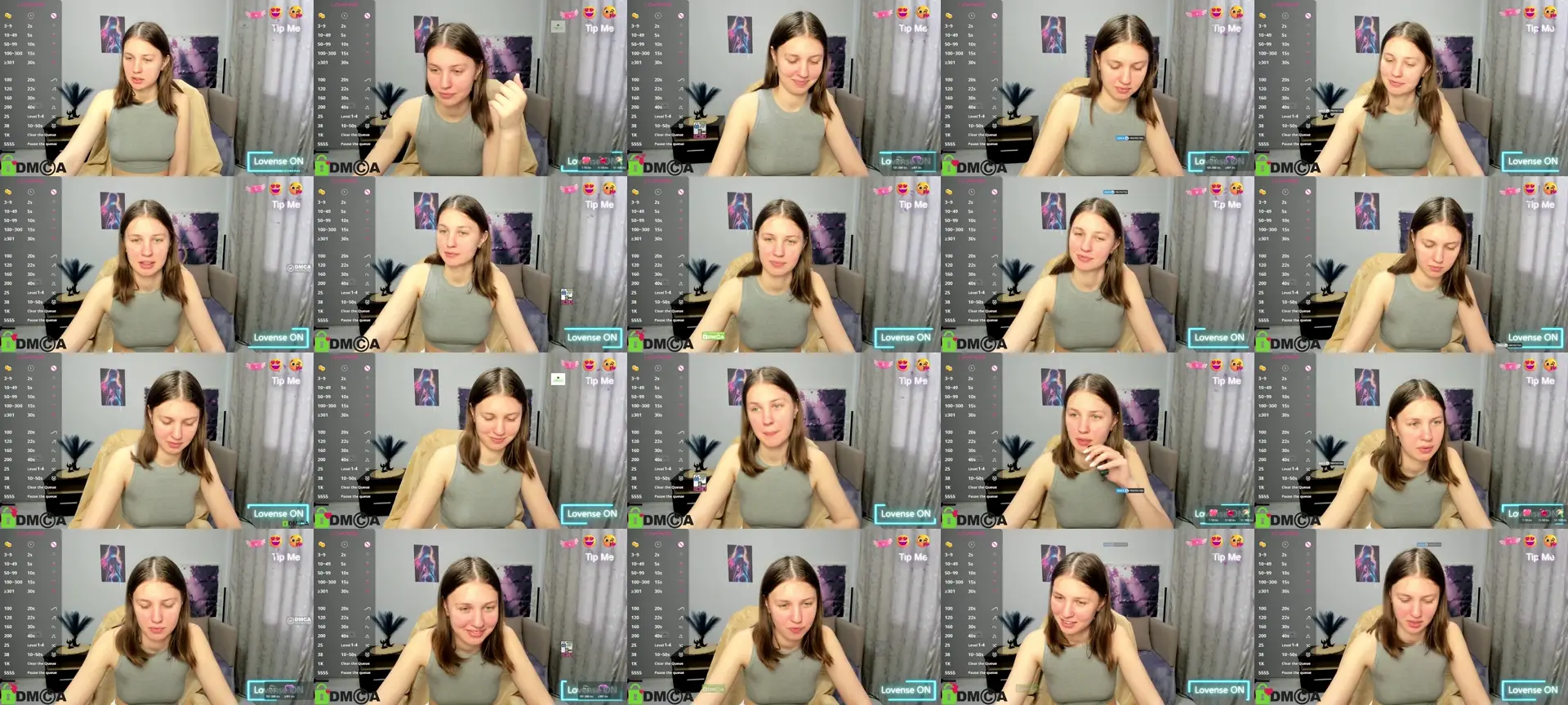 Sofia777 photo contact sheet