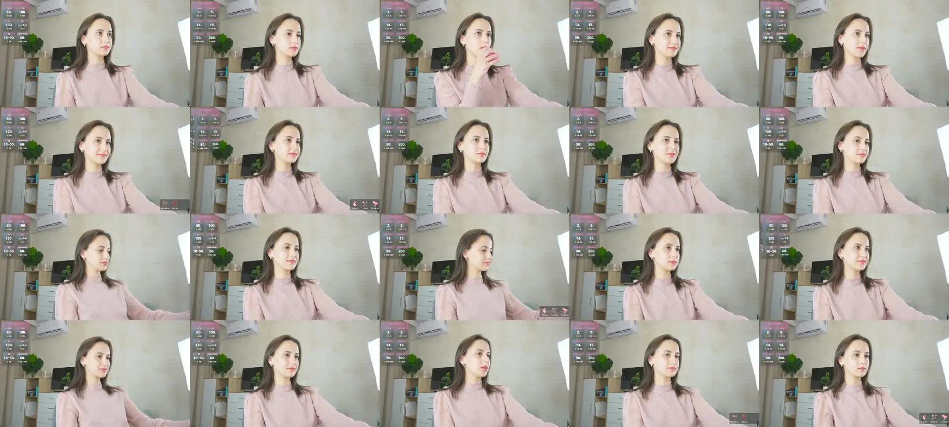 SoLovelyAnna photo contact sheet