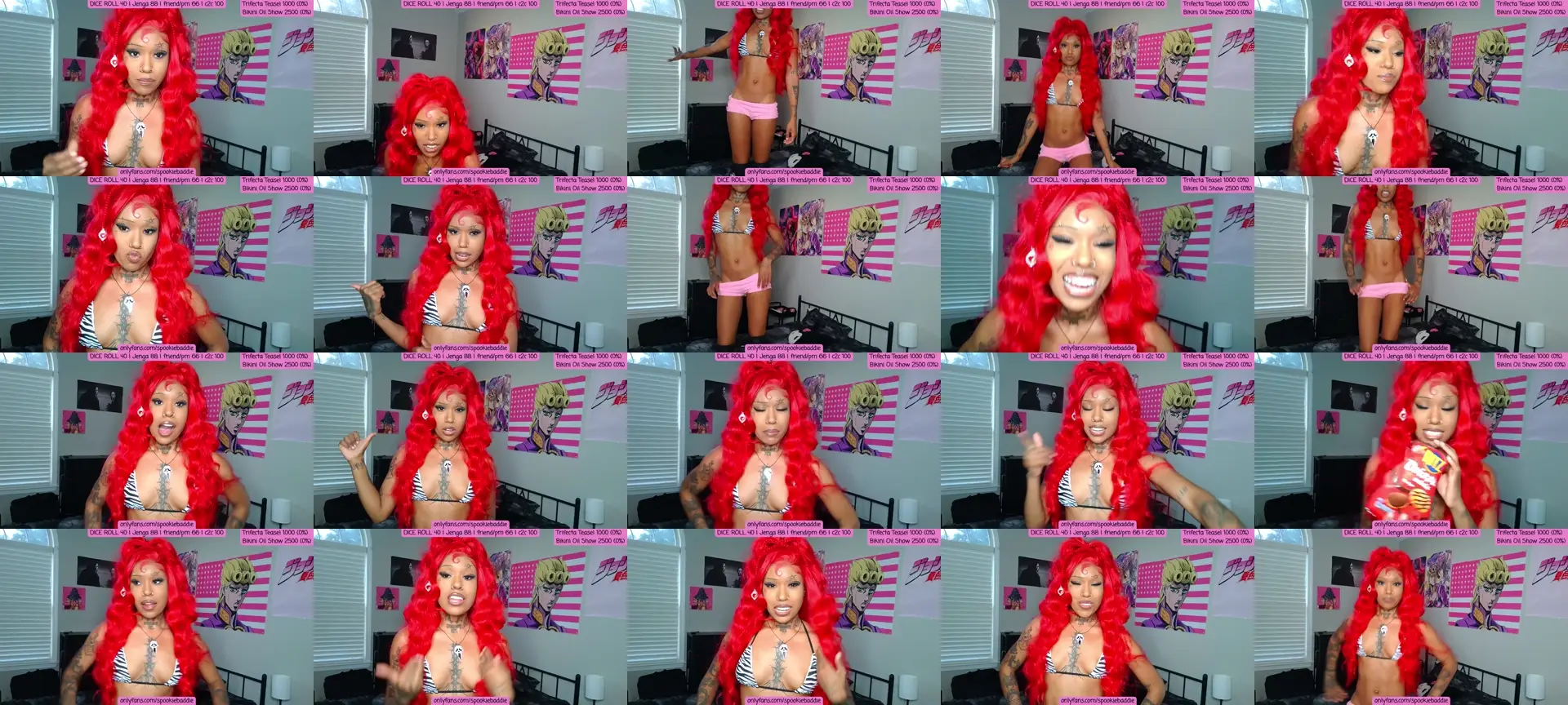 spookiebaddie photo contact sheet