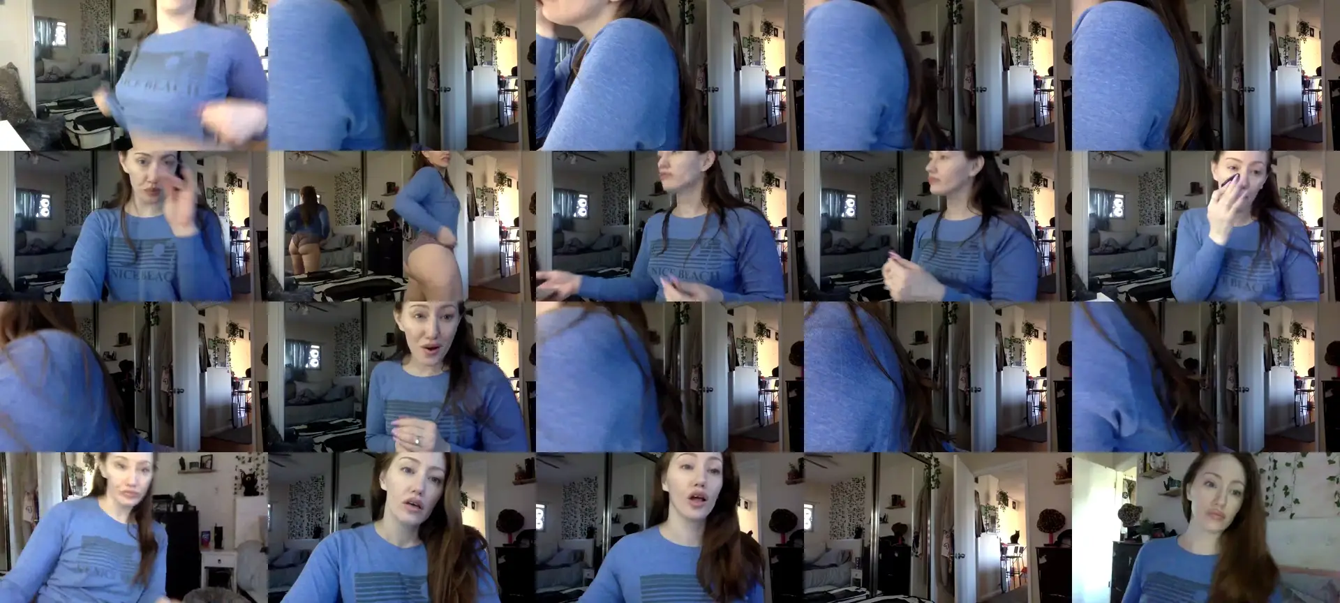 Sugarxoxoxo photo contact sheet