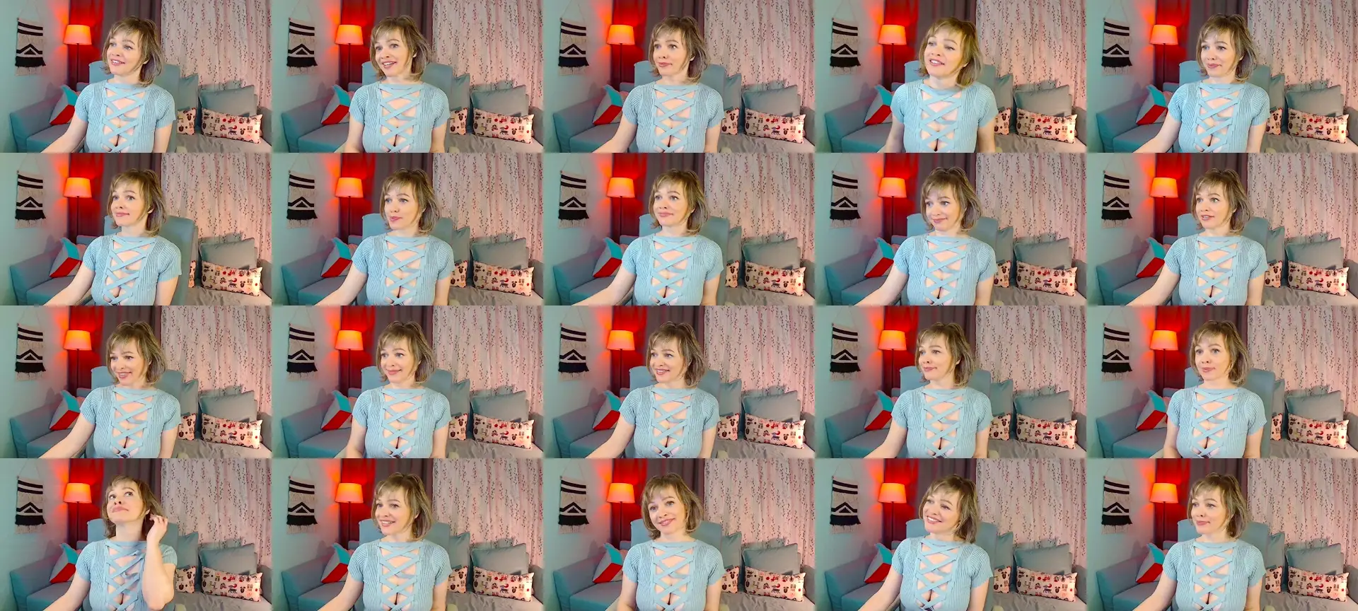 SweetDazzle photo contact sheet