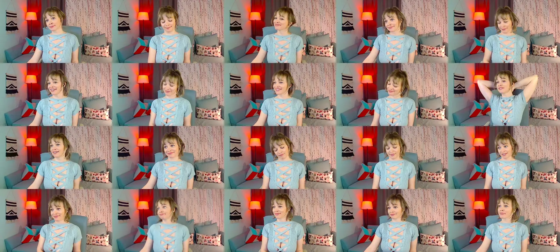 SweetDazzle photo contact sheet