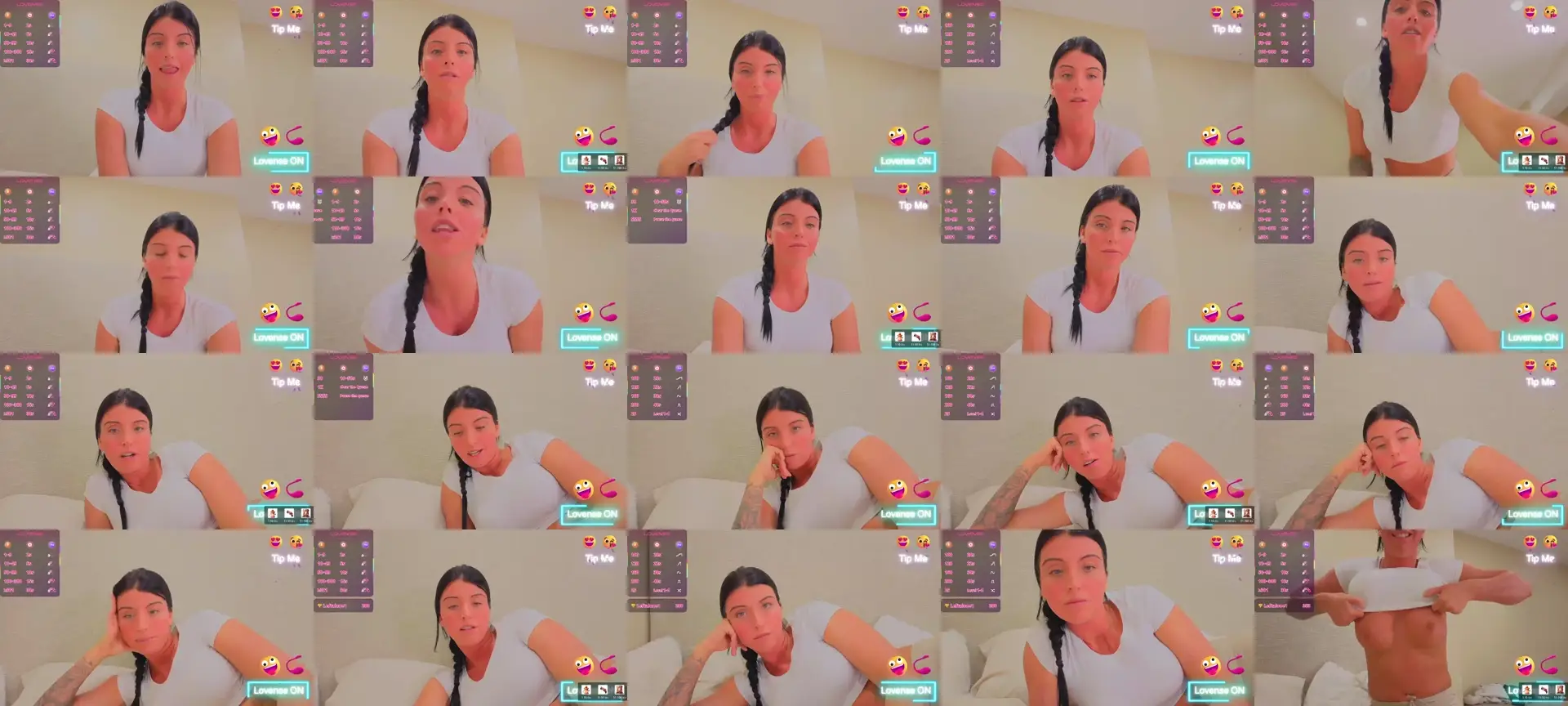 Sweetpeach_x photo contact sheet