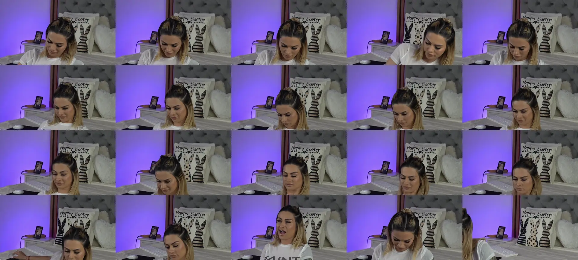 TiffanyMaze photo contact sheet