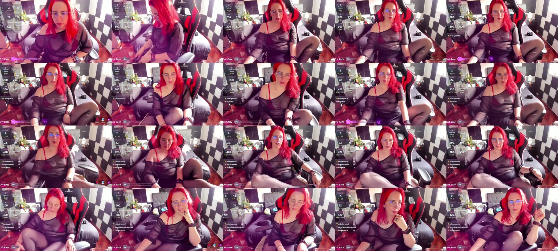 Ursula_fire photo contact sheet