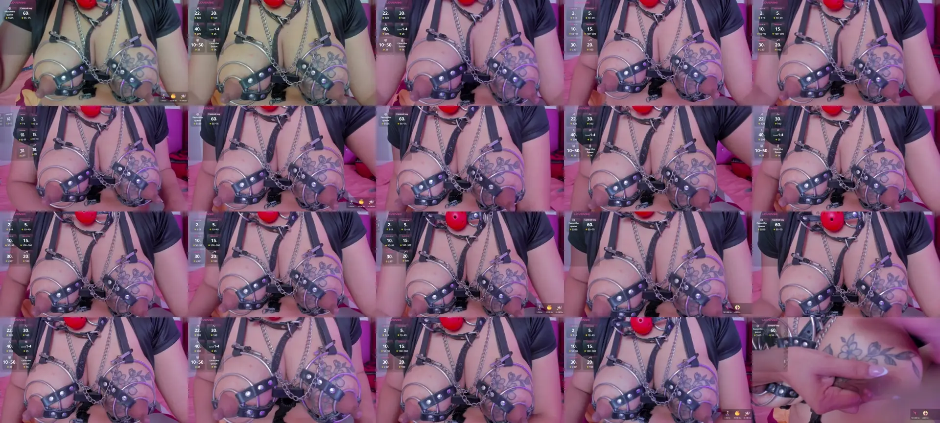 Venus_BLack photo contact sheet