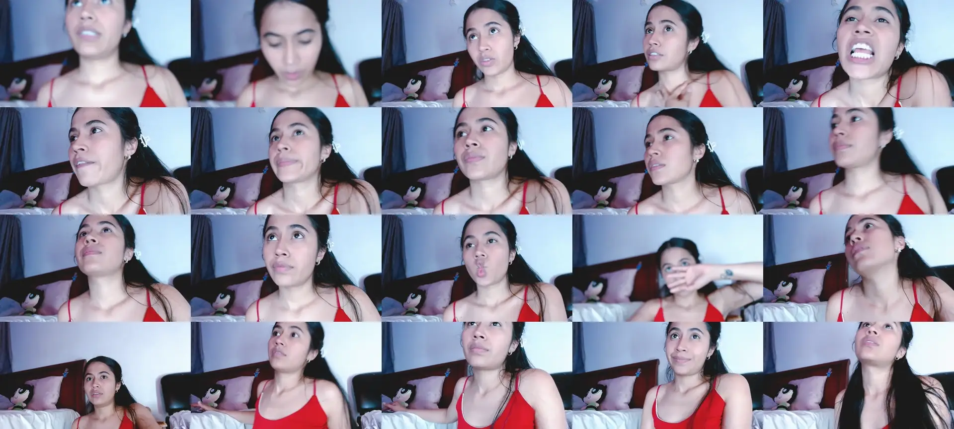 Venuscutee photo contact sheet