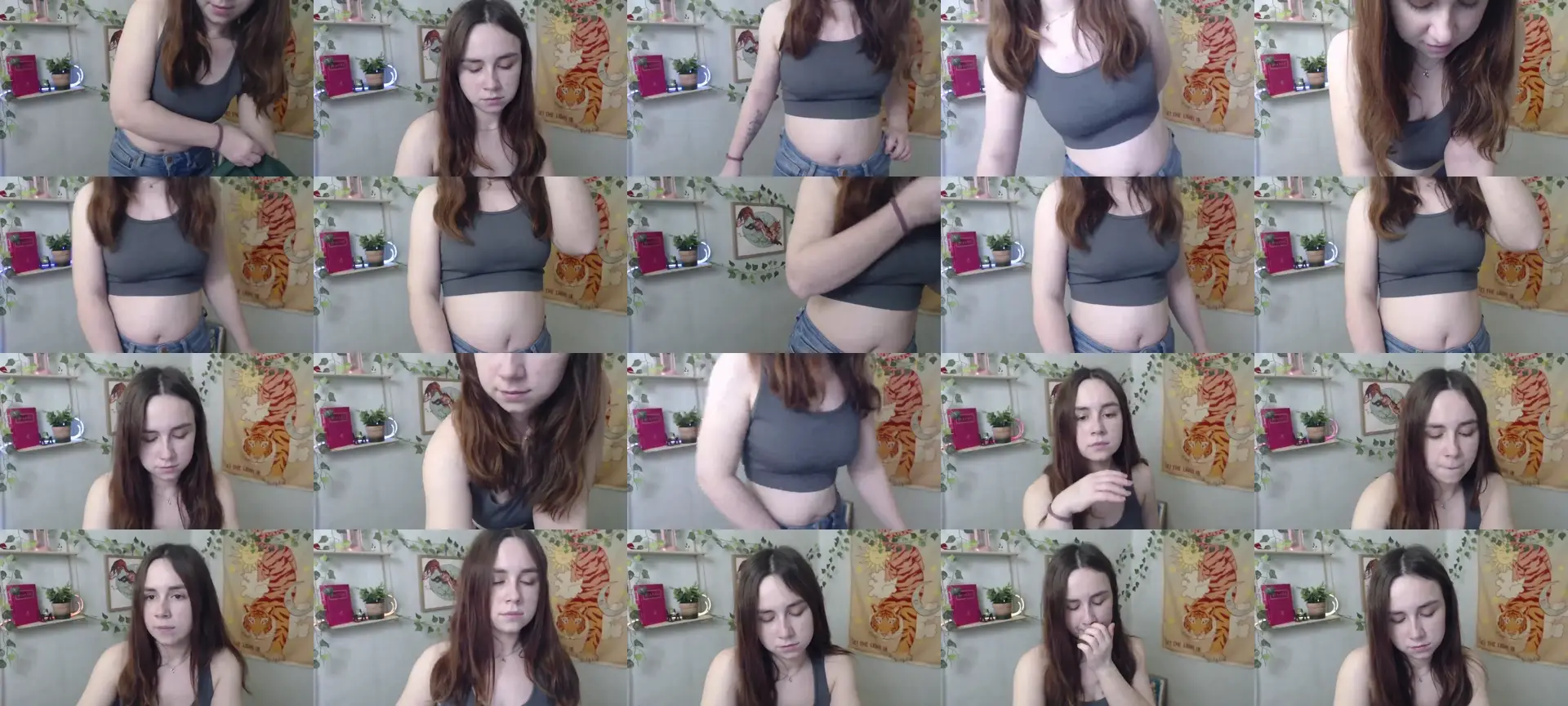 VeryShy_Girl photo contact sheet