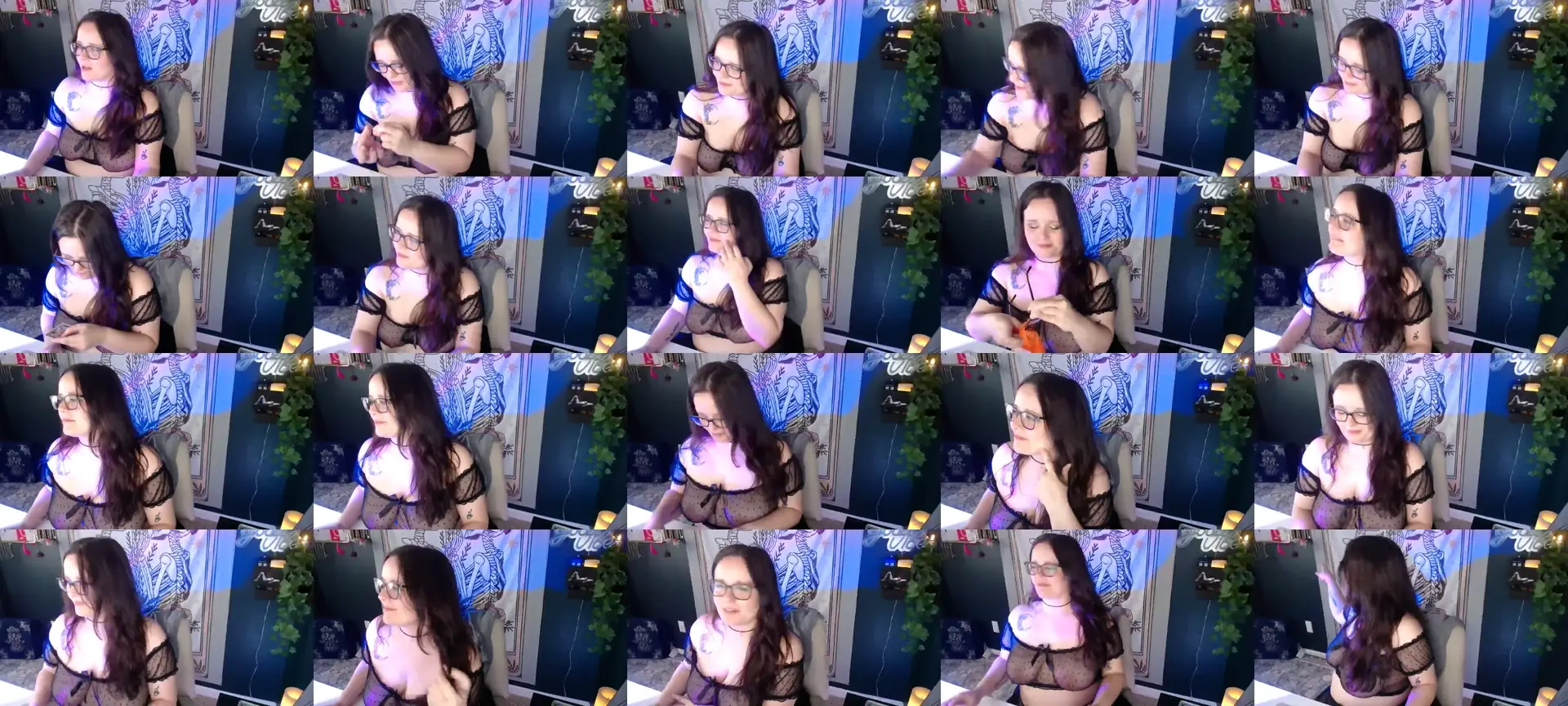 VioletHaze333 photo contact sheet