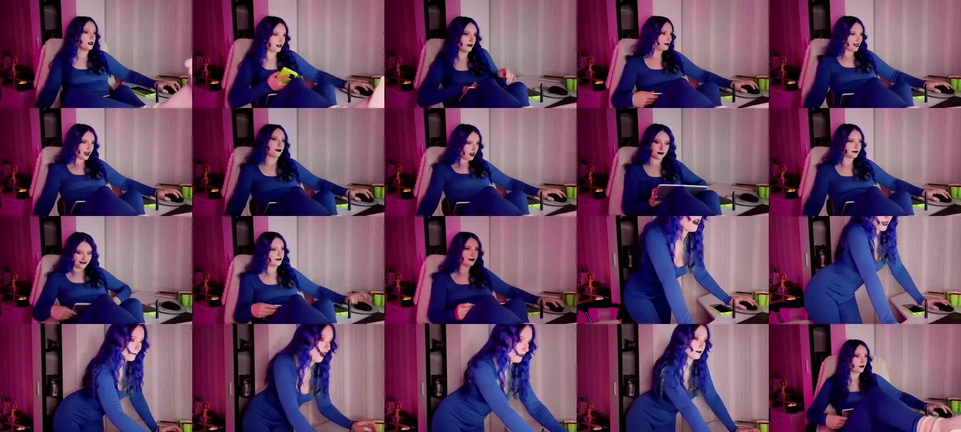 Violetrix photo contact sheet