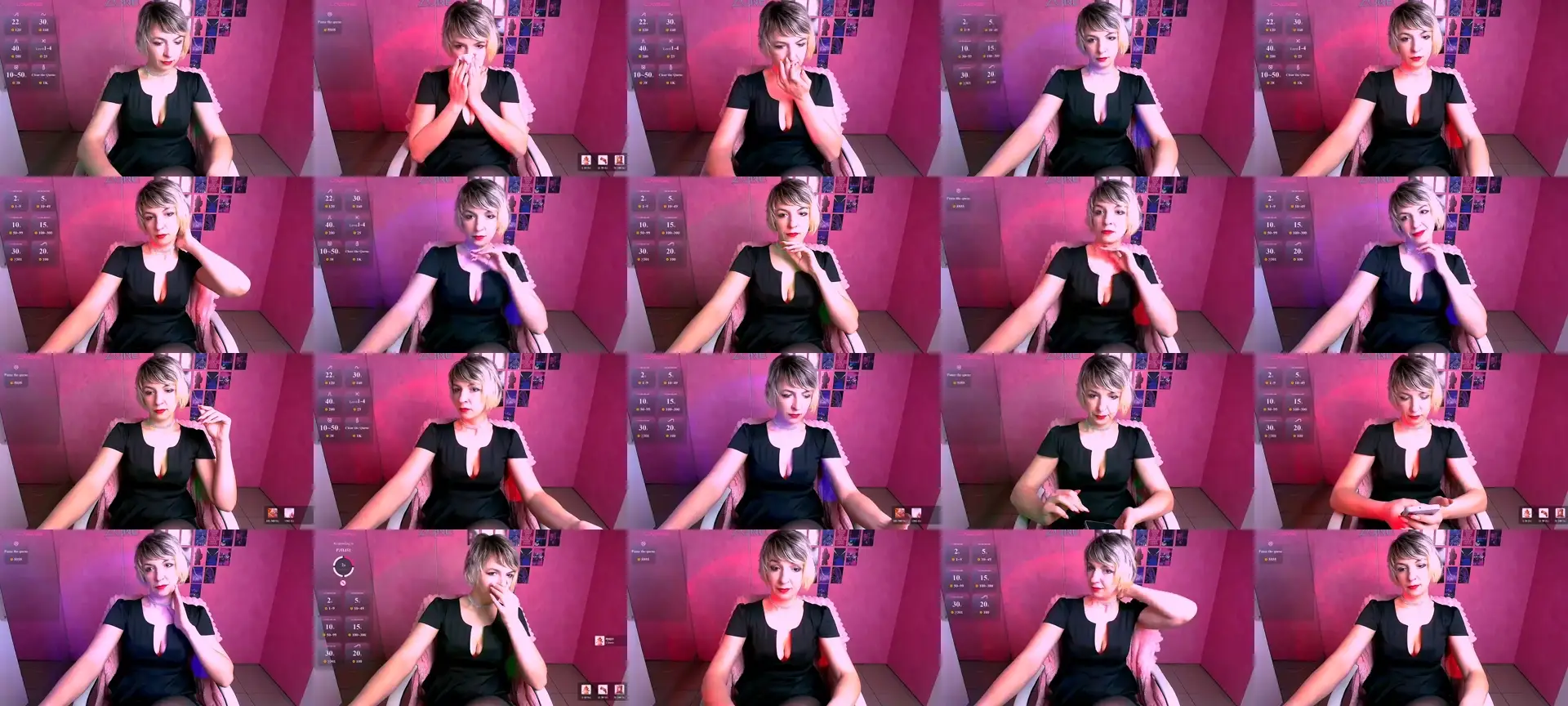 White_Queen photo contact sheet