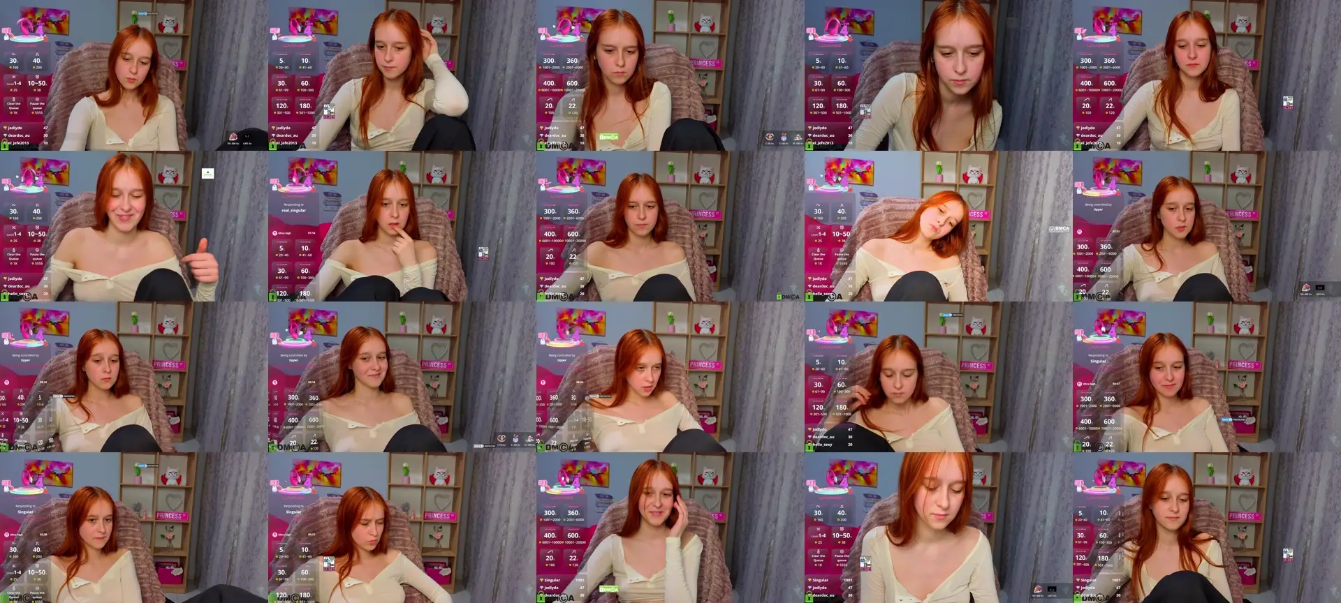 WowEmma_ photo contact sheet