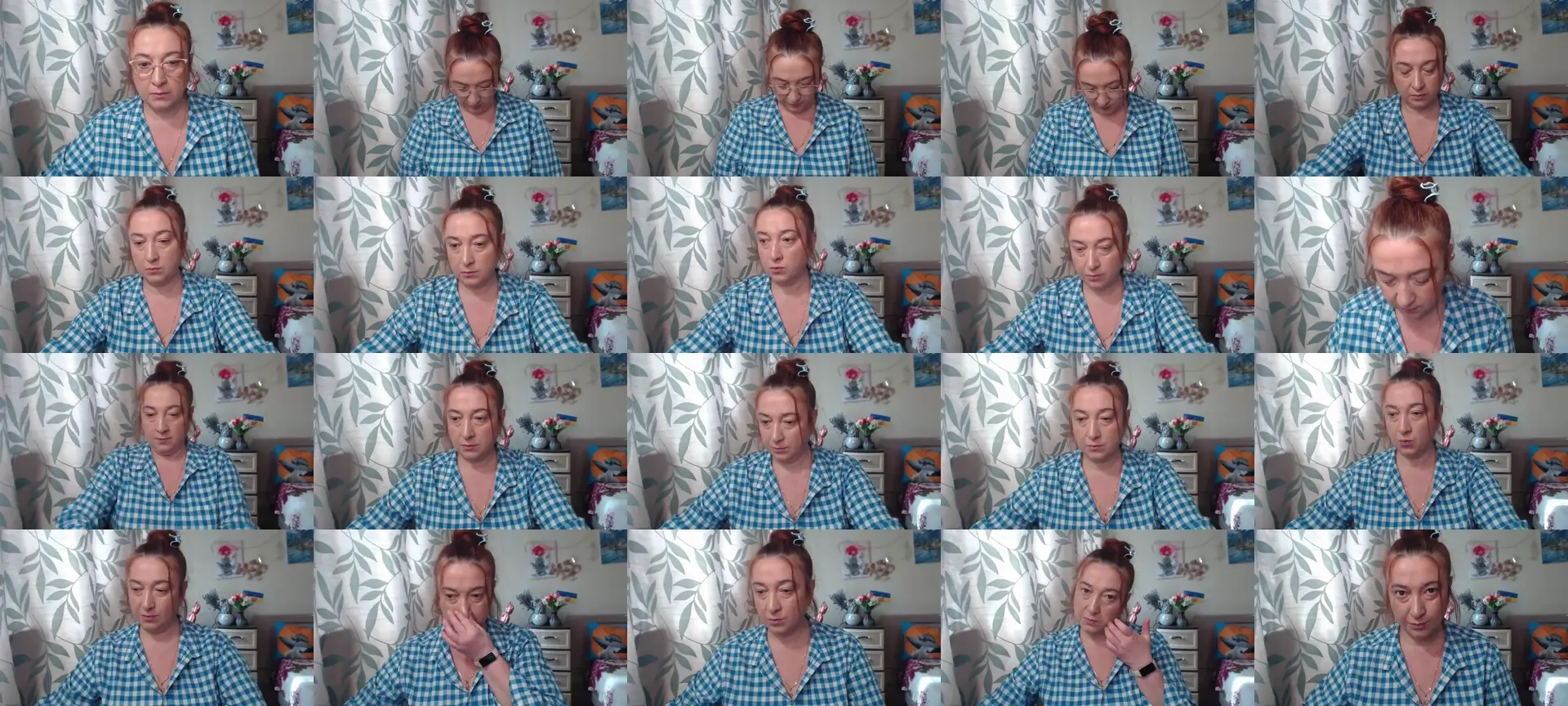 YourFoxyLady photo contact sheet