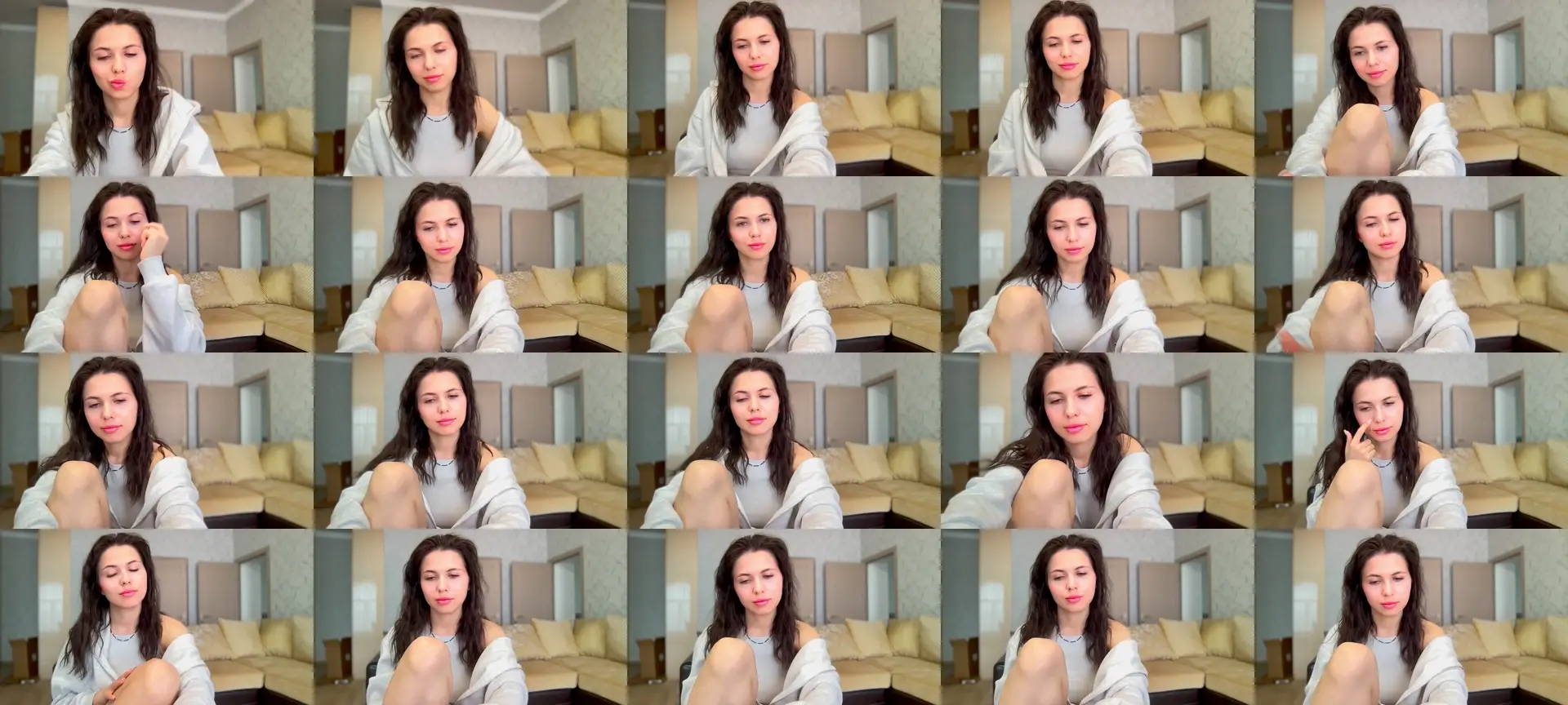 YourrrAngell photo contact sheet