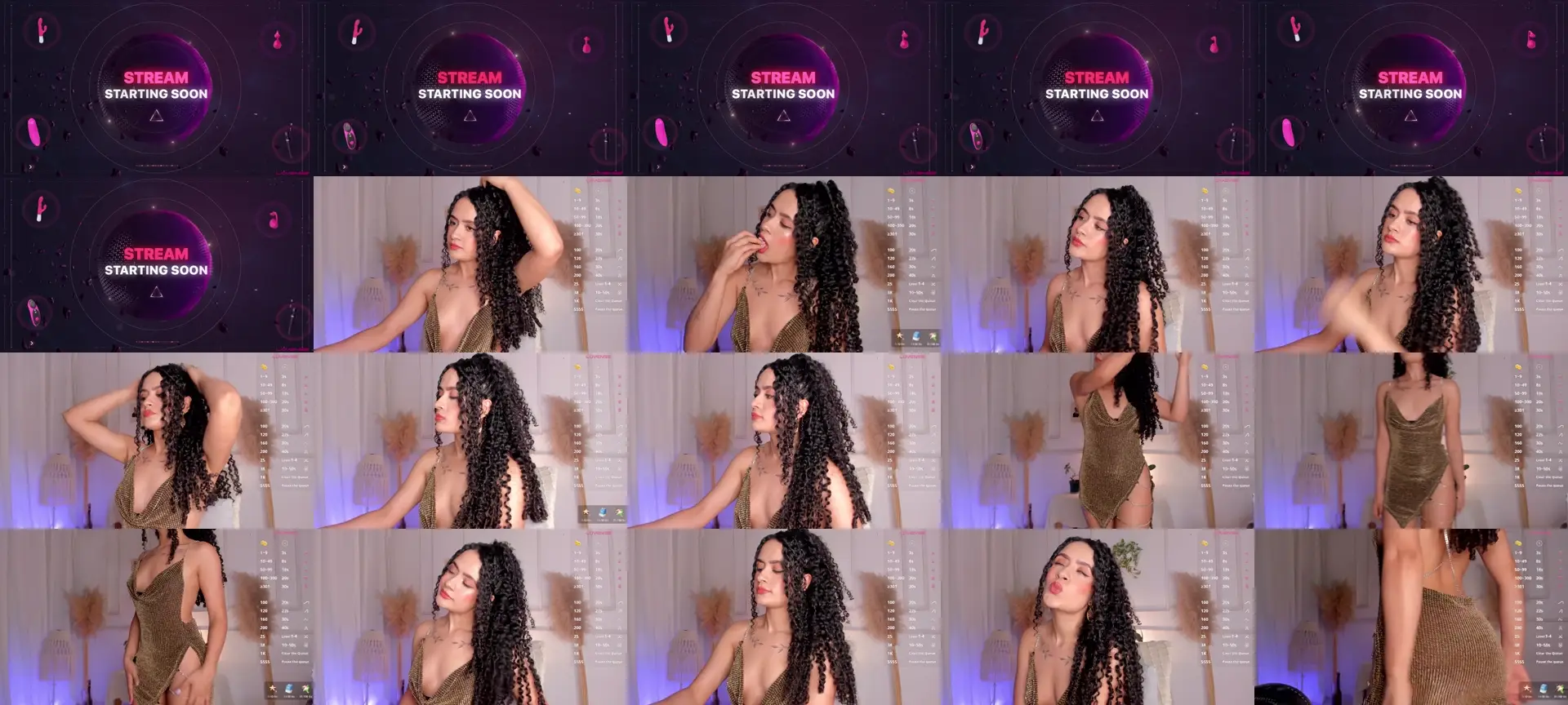 Amy_love69 photo contact sheet