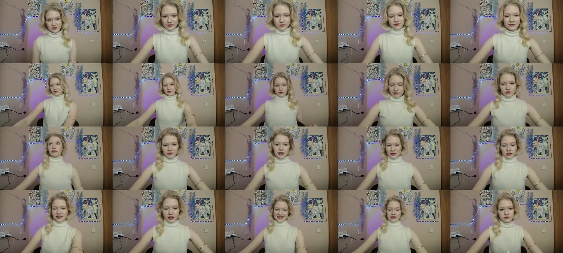 Angel_baby photo contact sheet