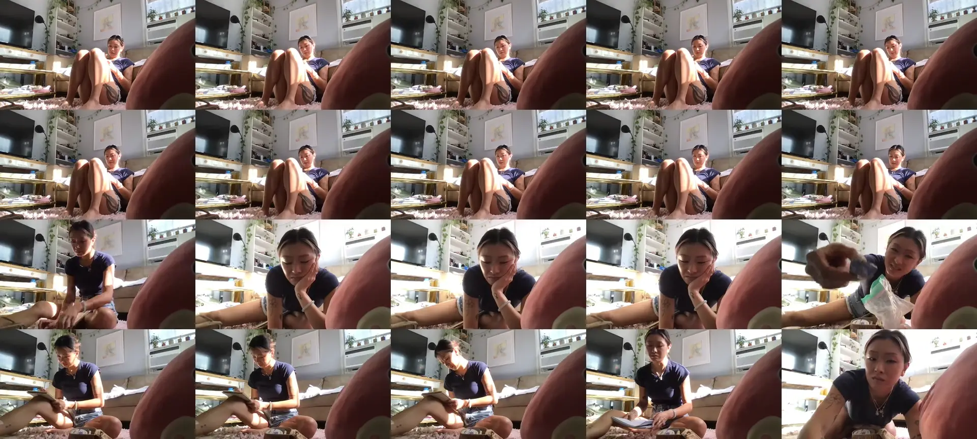 Baby_j photo contact sheet