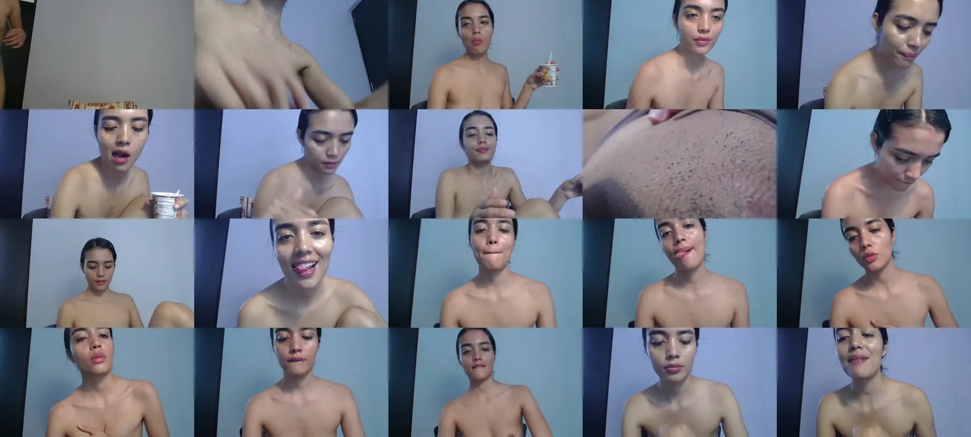 Crystal_girlx photo contact sheet