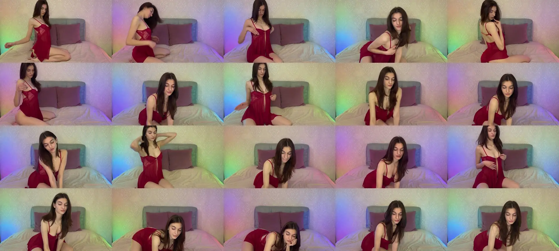 CutieBianka photo contact sheet