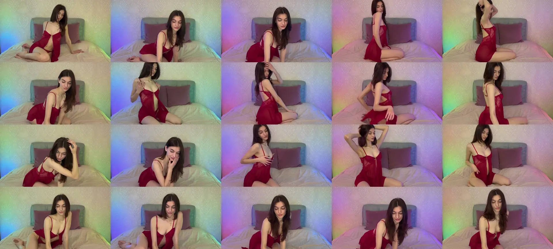 CutieBianka photo contact sheet